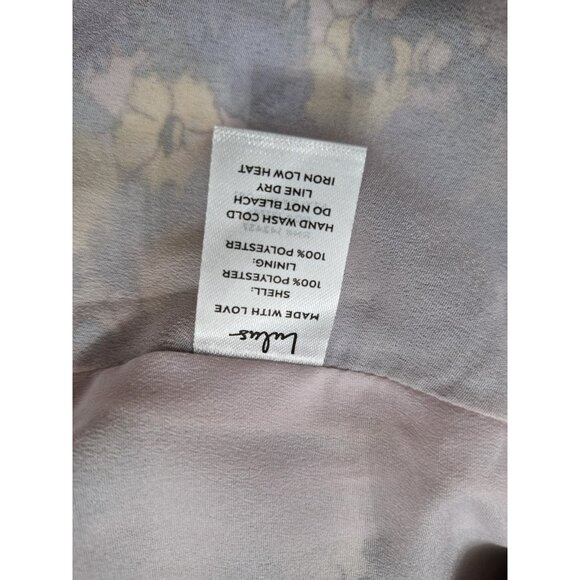 Lulus It's a Perfect Pick Pink Women Floral Print Cutout  Maxi Dress size MEDIUM - Picture 12 of 14